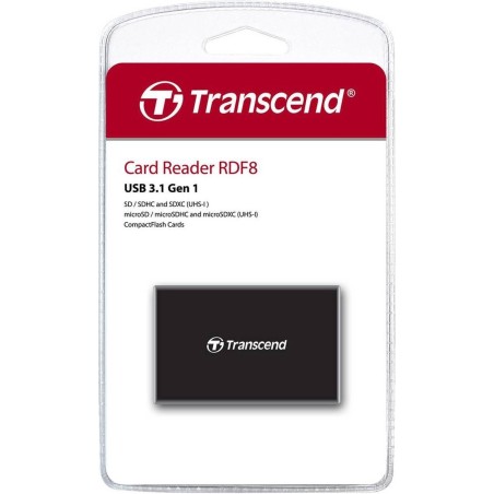 Transcend RDF8K2 Kortlæser USB 3.1 Gen 1